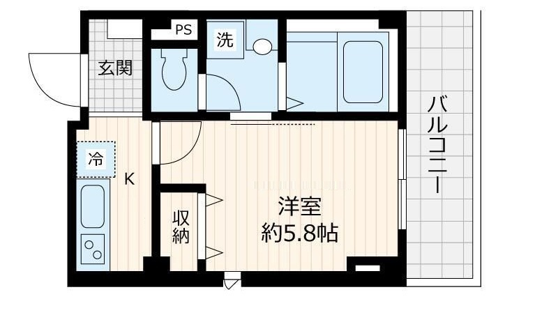 Maison de Cherieの間取り|間取りです。