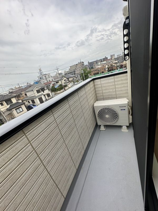ALTO松戸のバルコニー