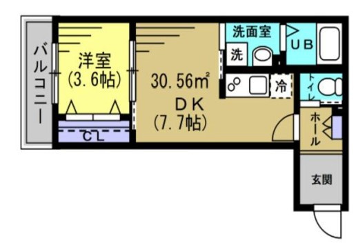 ALTO松戸の間取り