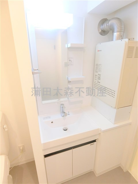 COCOCUBE大森西　東邦医大通りの洗面所|洗面脱衣所　独立洗面台