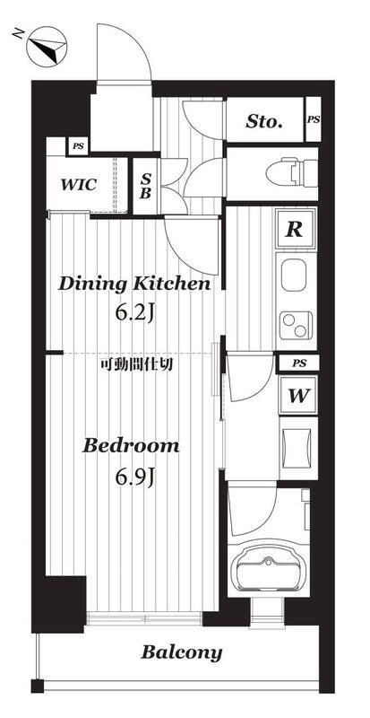 ダイナシティ中野沼袋の間取り|間取りです。