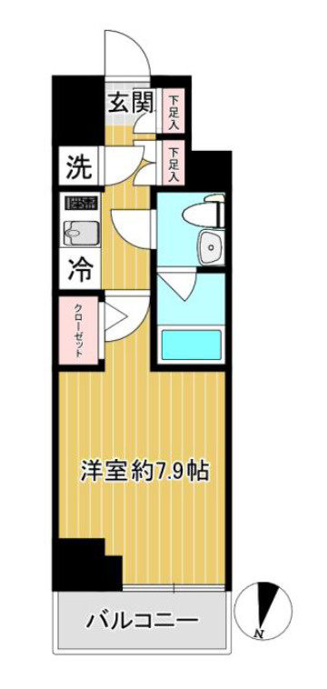 ＳＨＯＫＥＮ　Ｒｅｓｉｄｅｎｃｅ高島平Ⅰの間取り