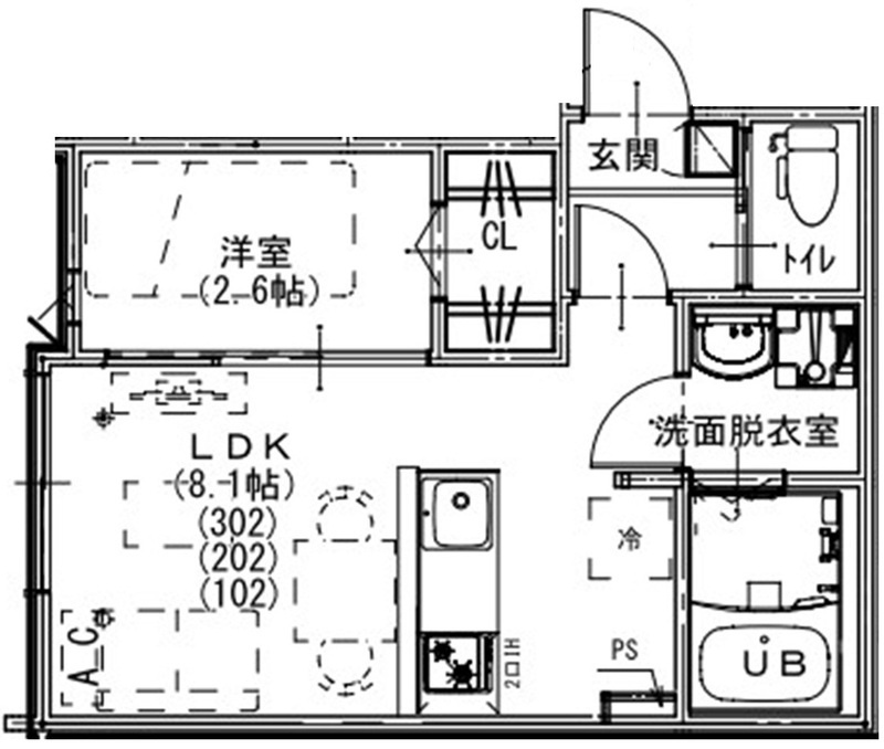 ルミナンス　ひばりヶ丘の間取り