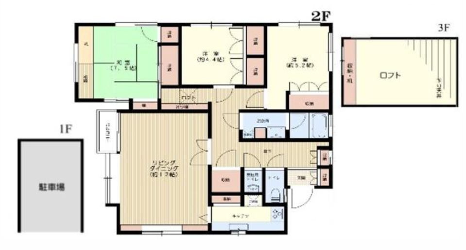 千石１丁目戸建の間取り