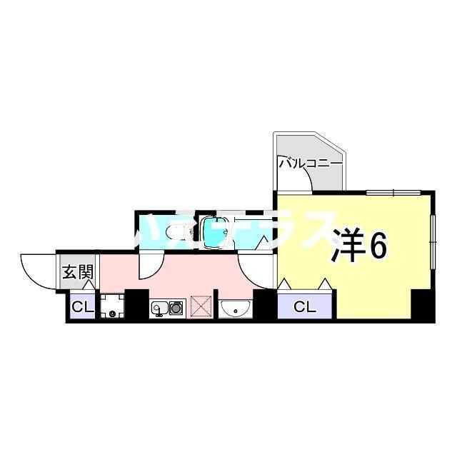 CITY SPIRE神戸元町Ⅱの間取り