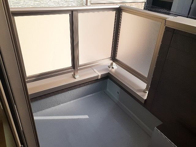 カーサ　カメジマのバルコニー