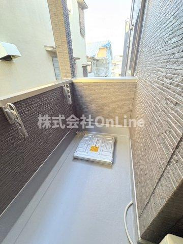 F+style東大阪吉松のバルコニー
