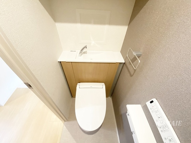 ソレアード志茂のトイレ|温水洗浄便座付きトイレです☆