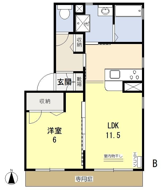 city　court成和の間取り
