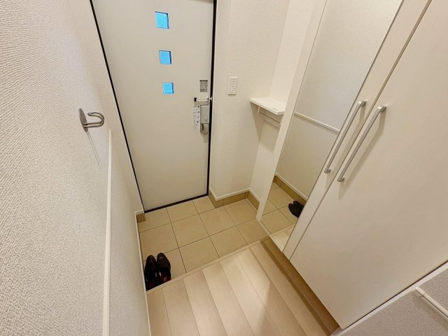 ブリランテの玄関|明るい玄関です