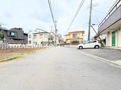 【前面道路含む現地写真】 | 国分寺市東元町1丁目　新築戸建　全2棟