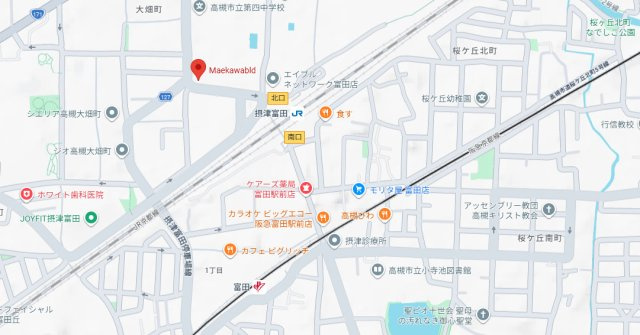 MAEKAWA BLDの地図