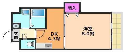MAEKAWA BLDの間取り