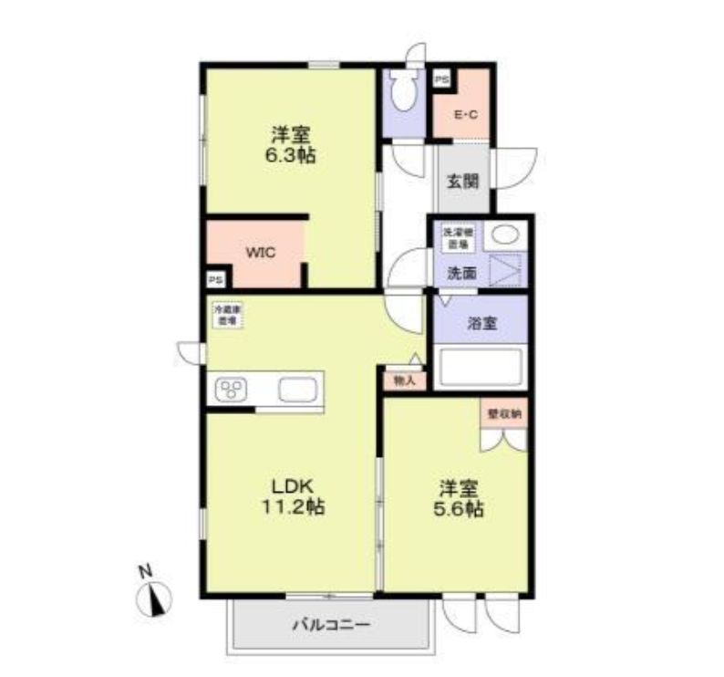 SHARONの間取り