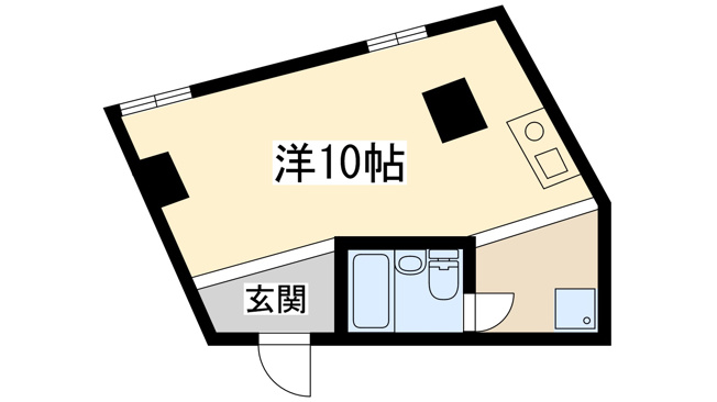 【間取り】 | リーベ淡路ビル