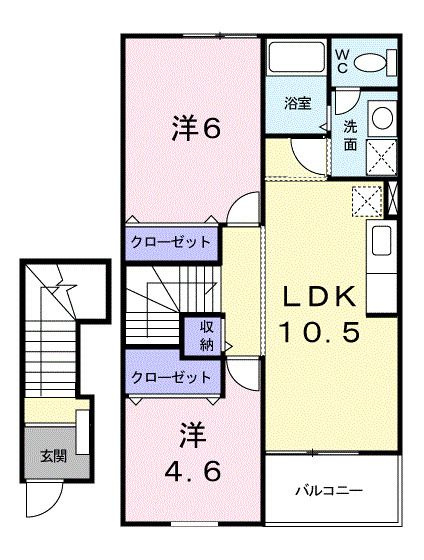 ベルトゥメゾンの間取り