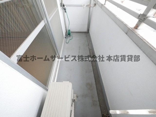 カーサ東住吉のバルコニー