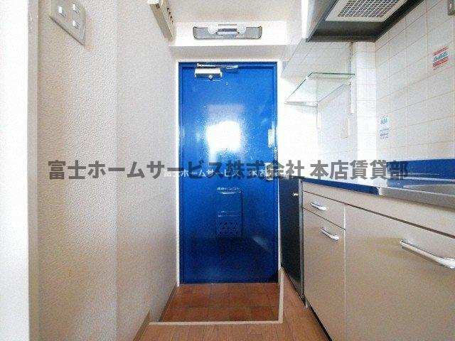 カーサ東住吉の玄関