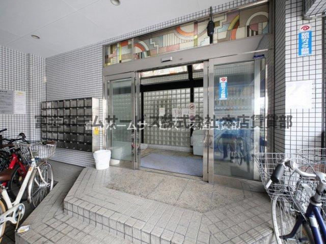 カーサ東住吉のエントランス