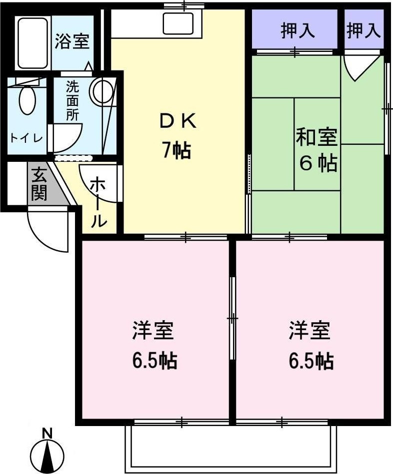 アンリシールの間取り