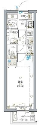 クレヴィスタ中野落合の間取り