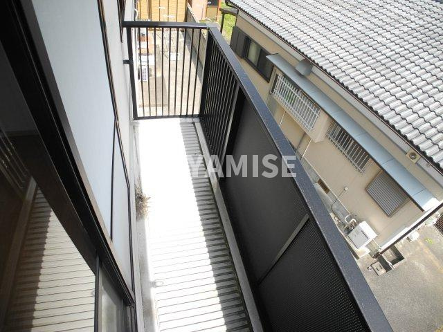 レオン西郷台Ｂ棟のバルコニー