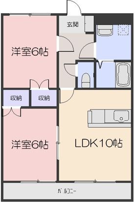 パーチェ・青江の間取り