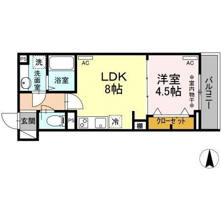アヴァンス東日暮里の間取り