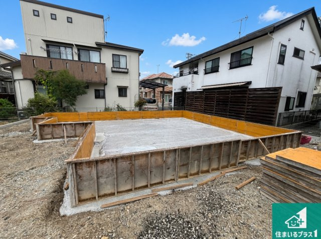 加古川市加古川町大野　第10期　新築一戸建ての外観|現在建築中！落ち着いた街並みで新生活を始めることが出来そう！周辺の物件も併せてご紹介させて頂きます！