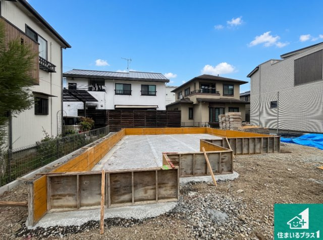 加古川市加古川町大野　第10期　新築一戸建ての外観|現在の進捗状況です！順調に作業進行中、完成が待ち遠しいです！詳細の間取り等、お気軽にお問い合わせください！