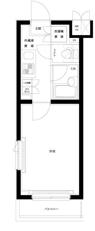 ルーブル蒲田南の間取り|間取りです。