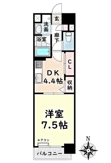 【間取り】 | シグナス【名古屋市賃貸・オートロック】
