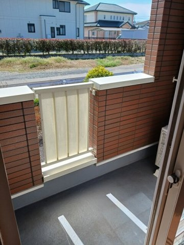 広々としたバルコニーです