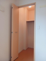 専用の収納スペースです