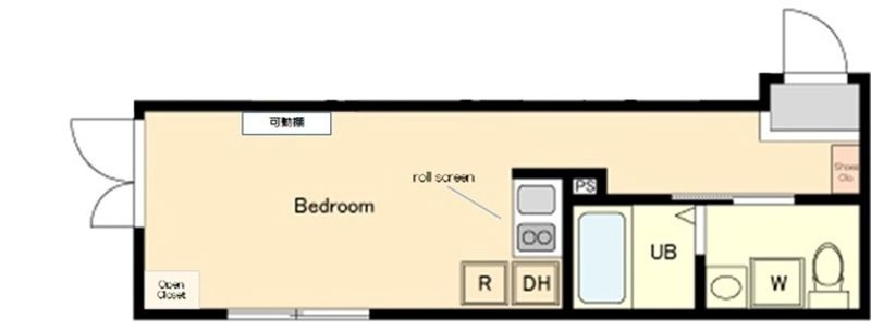 HW.HILLS(御嶽山)の間取り|間取りです。
