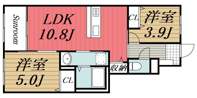 【間取り】