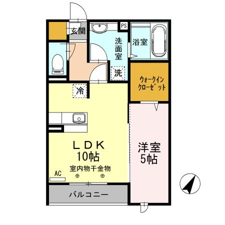エテルナ瑞江の間取り