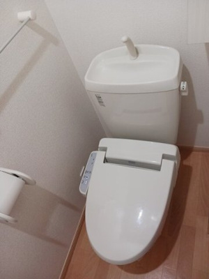 【トイレ】 | キャトル・セゾン　Ａ | 清潔感のあるトイレです