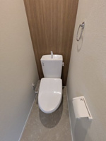 ゆったりとした空間のトイレです