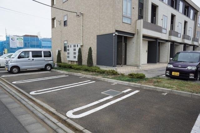 駐車スペースもあります