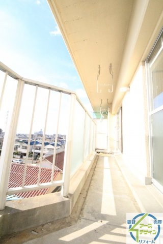 コーポ松豊のバルコニー|※類似部屋