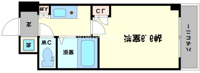 ドミール桜川Ⅱの間取り
