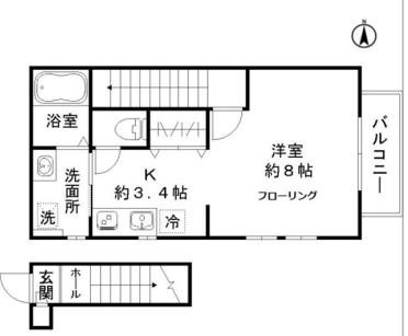 【間取り】 | ベルコート朝霞