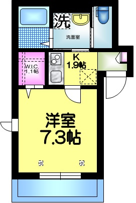 フォーブルの間取り|★角部屋★