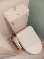 落ち着いた色調のトイレです