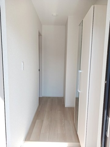 ゆったりとした玄関です