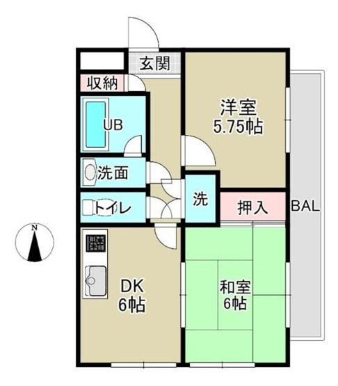 【間取り】 | サミタス上青木