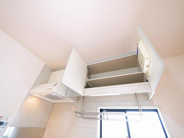 コスモス結崎　Ａのキッチン|収納のためのスペースです