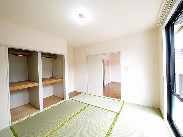 コスモス結崎　Ａの和室|フローリングだけでなく、和室もあります