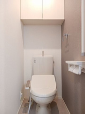 コンパクトで使いやすいトイレです
